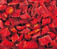 Lombardi Pepper - IQF Frozen (red-rings-mild-fermented)