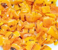 Grilled Yellow Pepper - IQF Frozen (Yellow - Diced - Marinated)